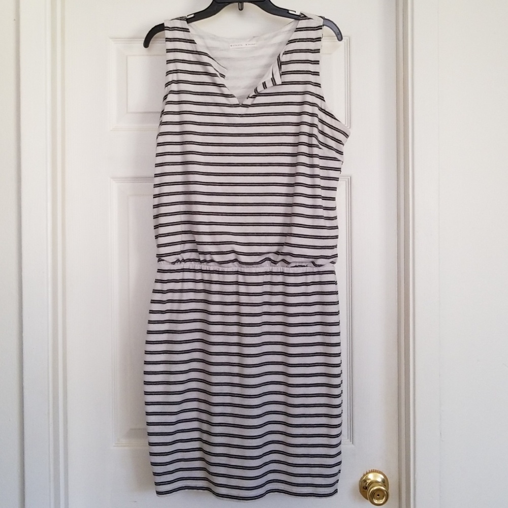 Striped Athleta dress